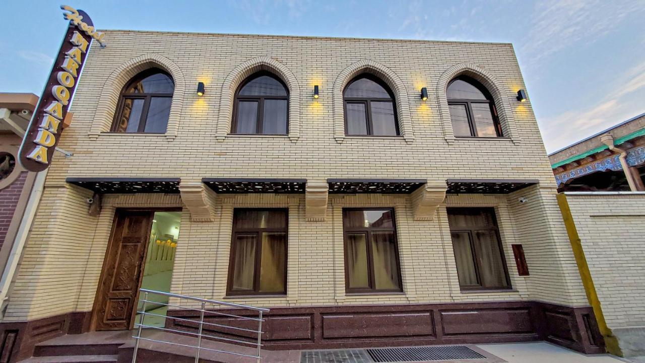 Hotel Maroqanda Samarkand Esterno foto